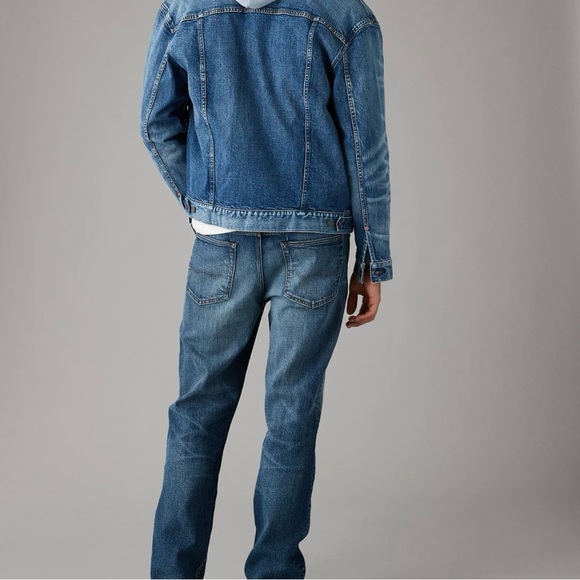 Men's American Eagle Relaxed Straight Medium Sandy Color 33x32 NWT. - Picture 2 of 4